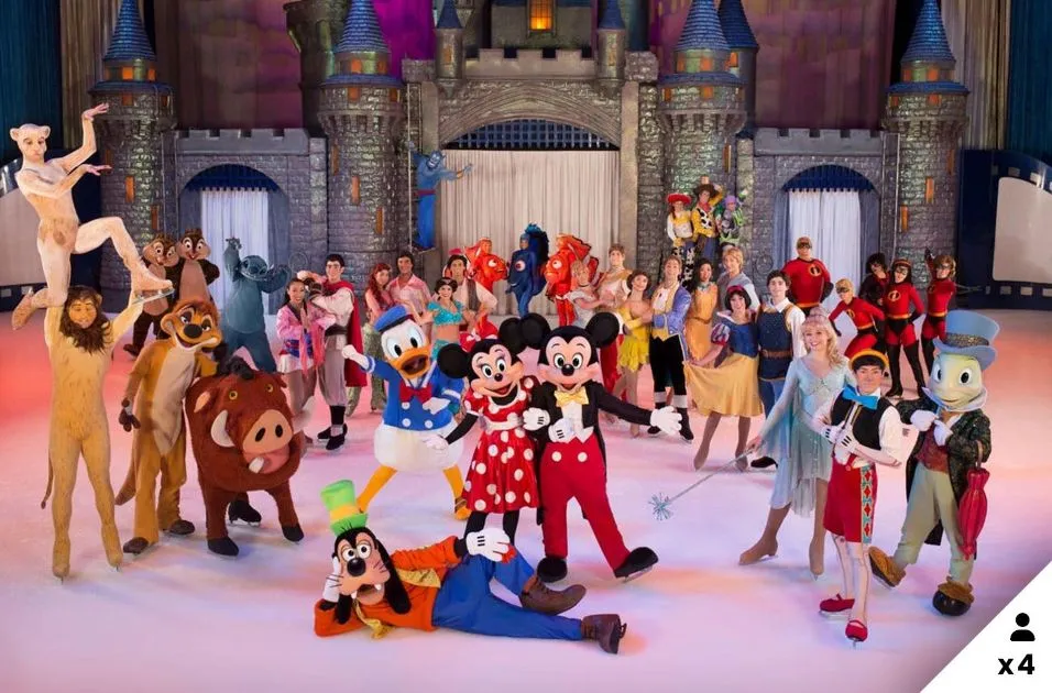 Disney On Ice at the O2 Arena for 4 (Dec 23)