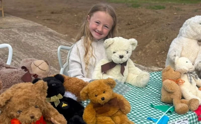 Poppy Space for the Wild Young Ambassador Poppy fundraising for wildlife conservation