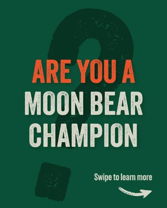 Are you a Moon Bear Champion